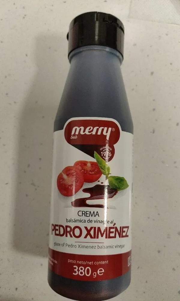 Crema balsámica de vinagre al Pedro Ximénez