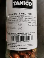 Cacahuete piel frito