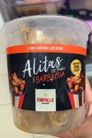 Alitas de Pollo Sabor Barbacoa