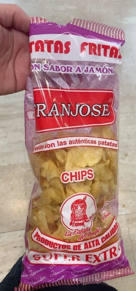Patatas del indio jamon