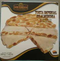 Torta imperial de almendra ( nouga )