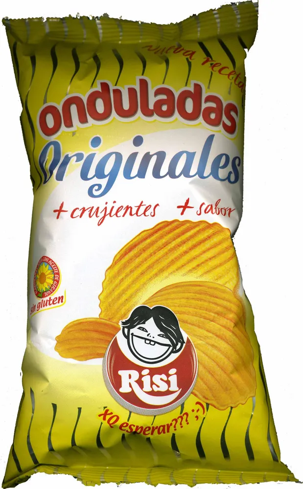 Patatas fritas onduladas