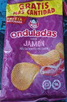 Patatas onduladas sabor Jamon
