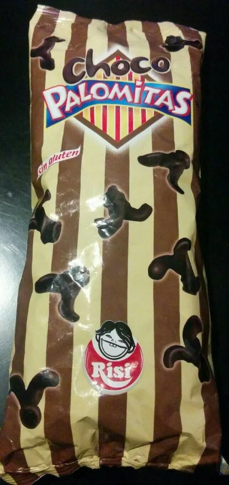 Palomitas recubiertas de chocolate negro Sin Gluten envase 120 g