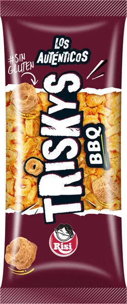 Triskys bbq snack sabor sin gluten
