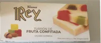 Turrón de fruta confitada