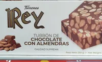 Turrón de chocolate con almendras