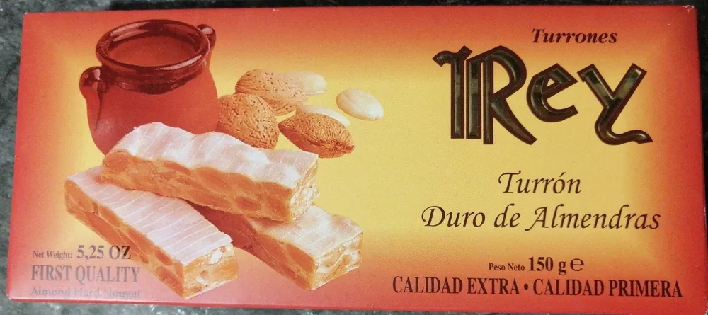 Turrón duro de almendras