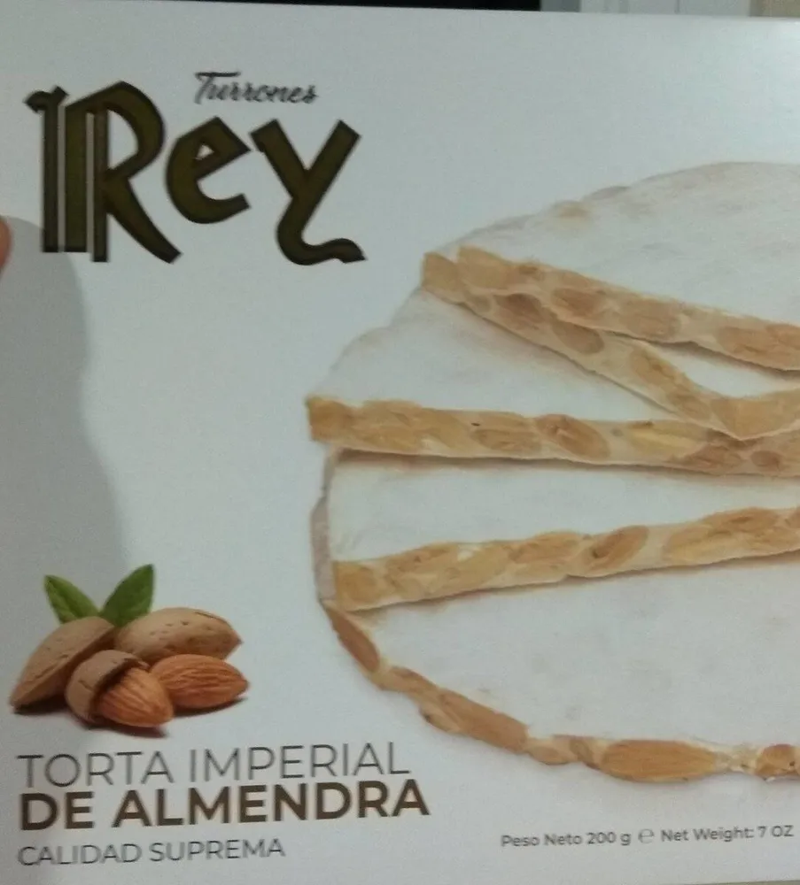 Torta imperial de almendra