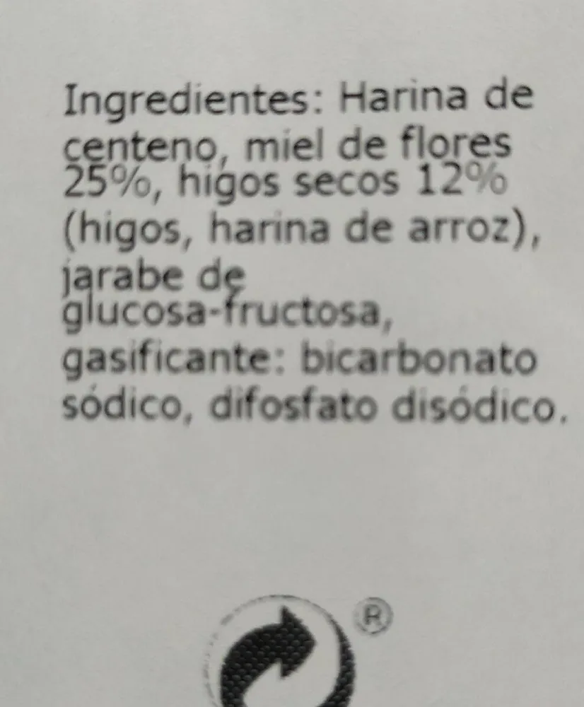 Pan de miel con higos