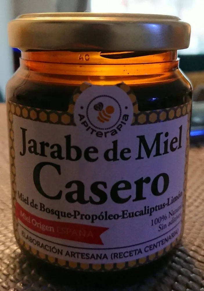 Jarabe de miel casero