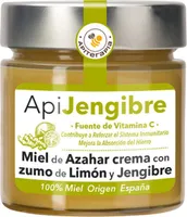 Apiterapia miel de azahar crema con zumo de limón