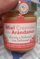 Miel Cremosa con Arándanos