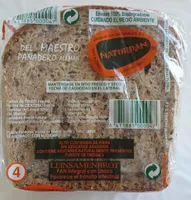 Pan de masa madre integral con linaza