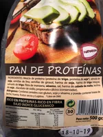 Pan de proteínas