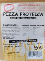 Pizza proteica