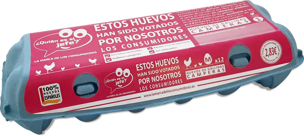 Huevos de gallinas camperas