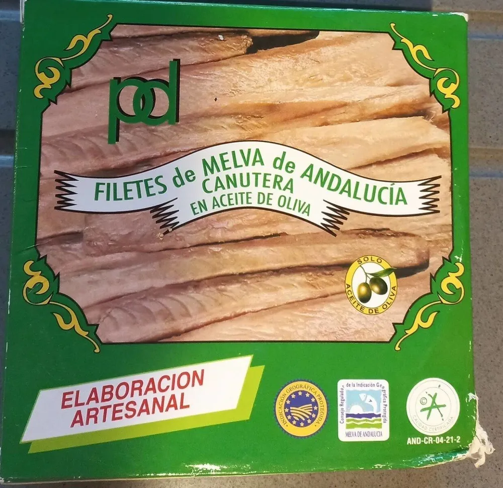 Filetes de Melva de Andalucía Canutera en aceite de oliva