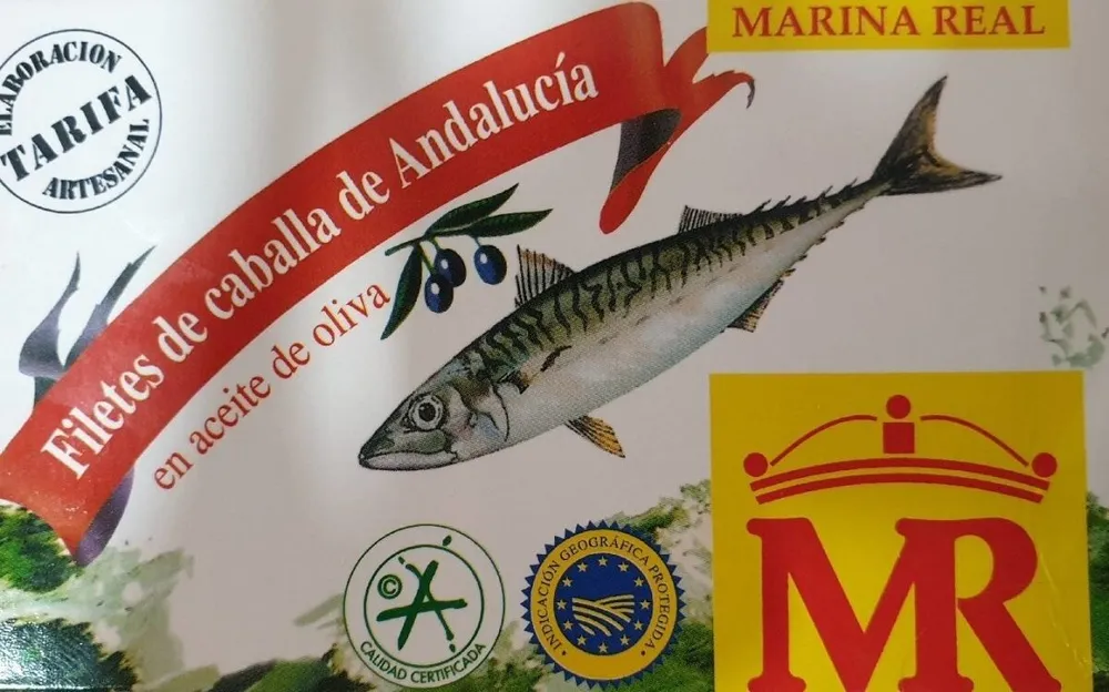 Filetes de caballa de Andalucía en aceite de oliva