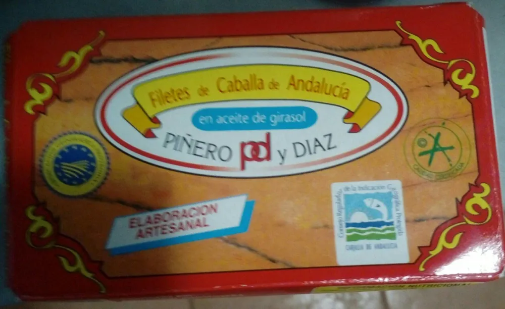Filetes de Caballa en aceite de girasol