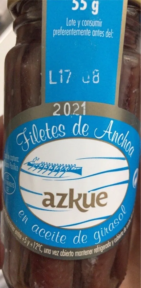 Filetes de anchoa