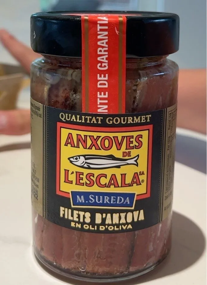 Filet d’anxova en oli d’oliva