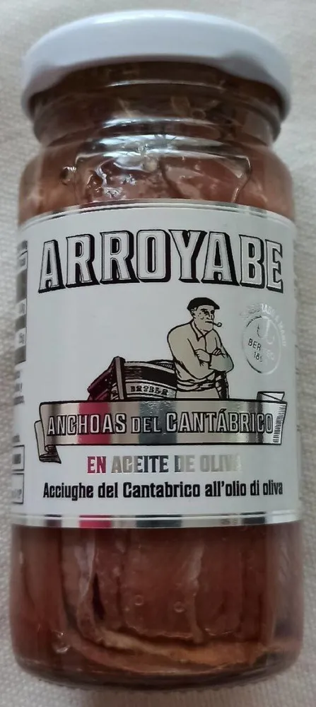 Anchoas del Cantábrico en aceite de oliva