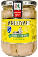 Bonito del norte en aceite de oliva elaborado a mano frasco 260 g