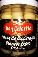 Yemas de espárragos blancos extra