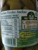Judías verdes anchas