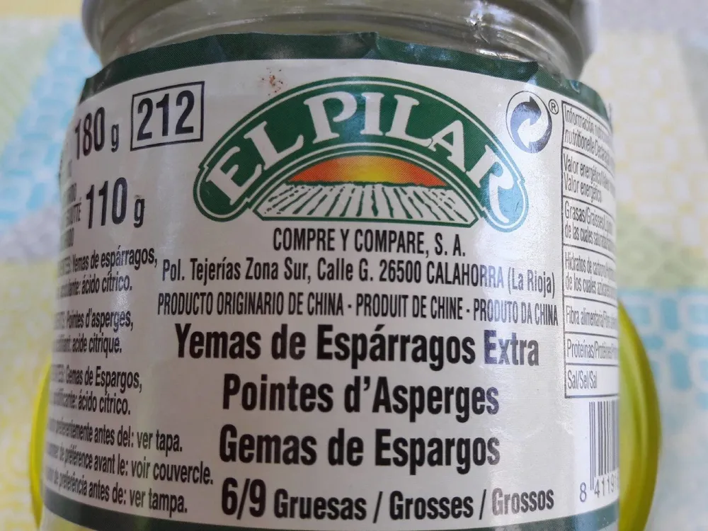 Pointes d'asperges