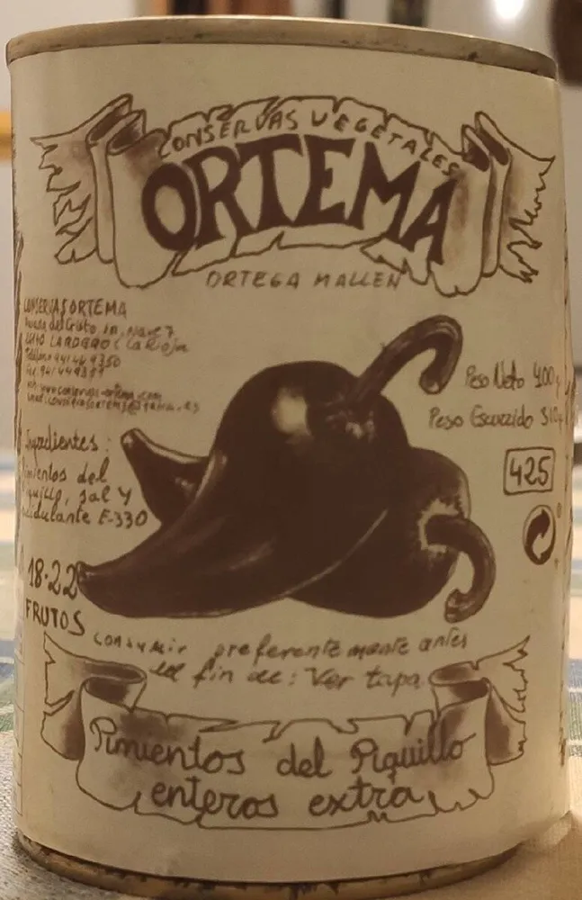 Pimientos del piquillo enteros extra