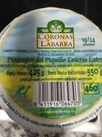 Pimientos del piquillo enteros extra
