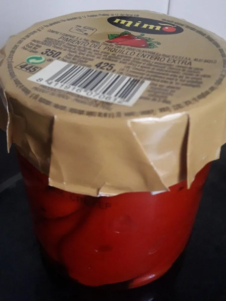 Pimiento del piquillo entero extra