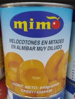 Melocotón en almíbar