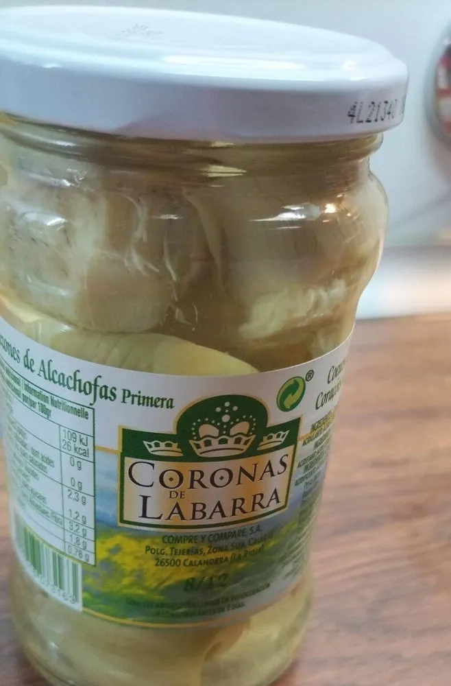 Corazones de alcachofa