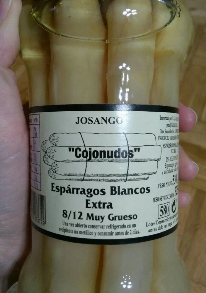 Espárragos blancos extra