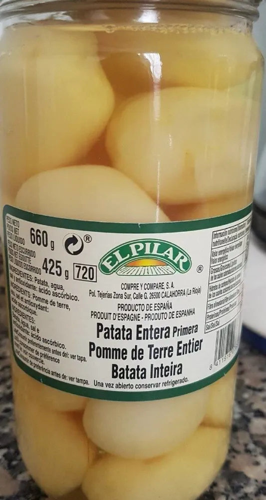 Patata entera