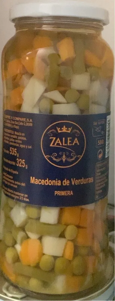 Macedonia de verduras