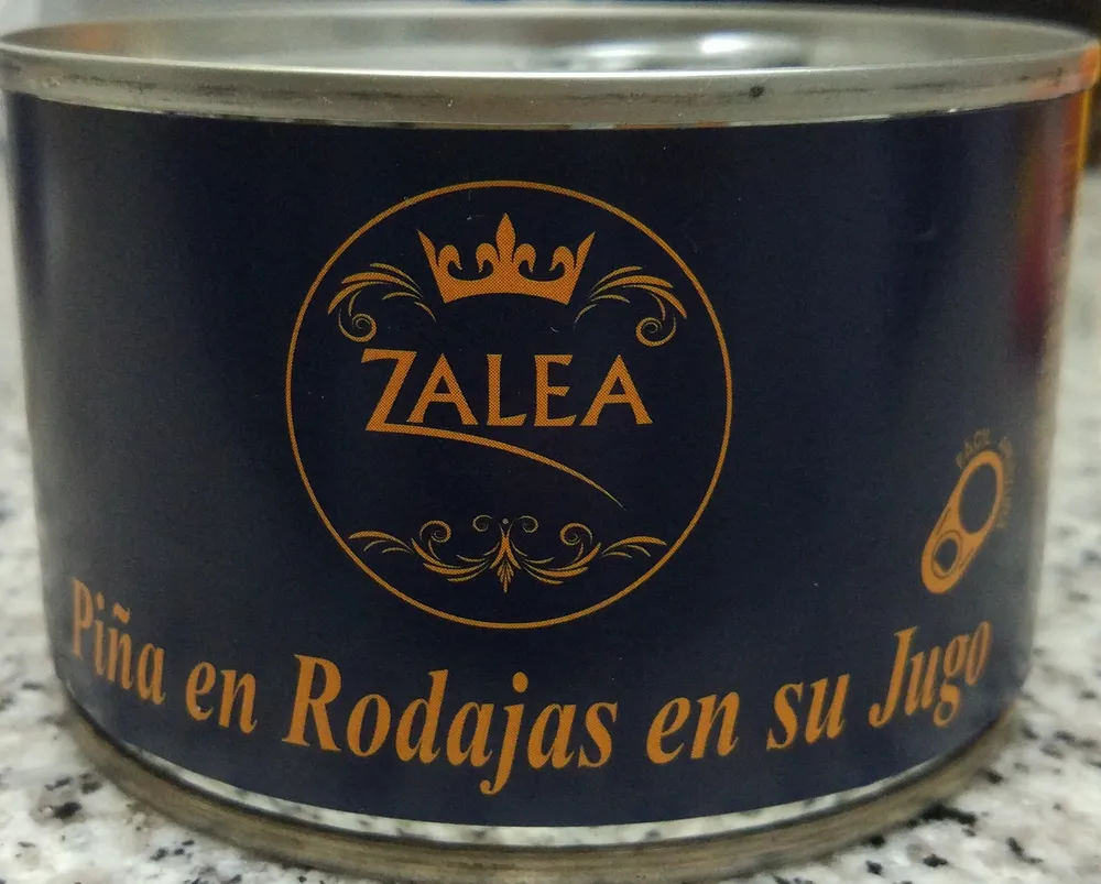 Piña en Rodajas en su Jugo