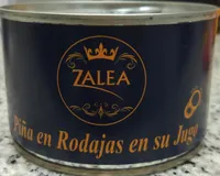Piña en Rodajas en su Jugo