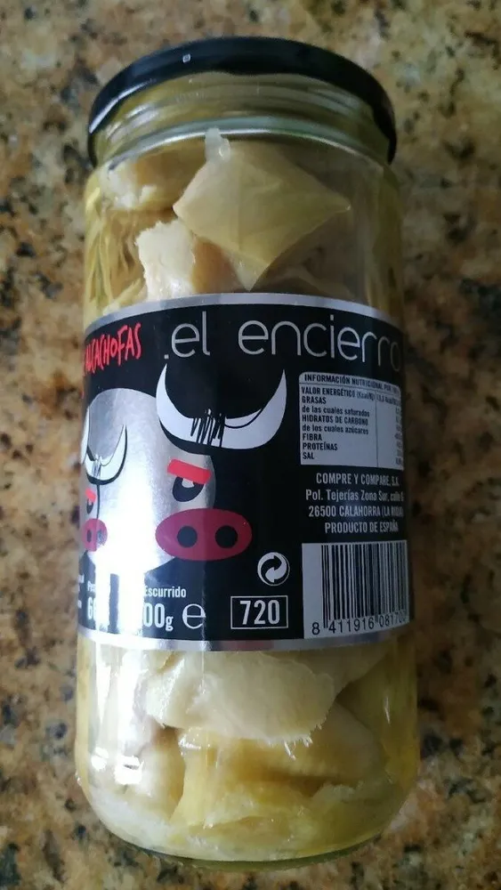 Corazón alcachofas