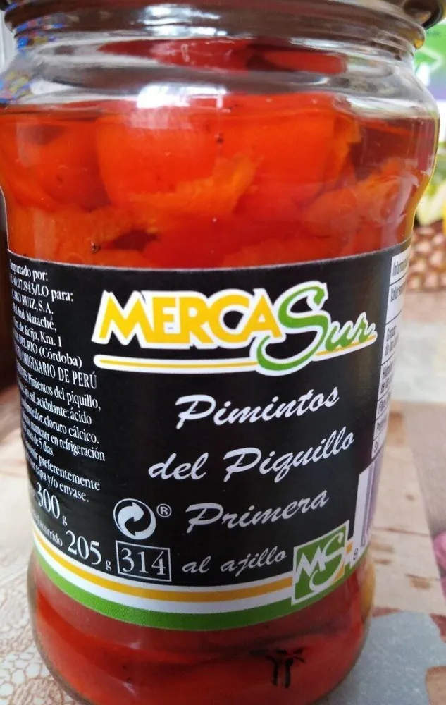 Pimiento del piquillo al ajillo