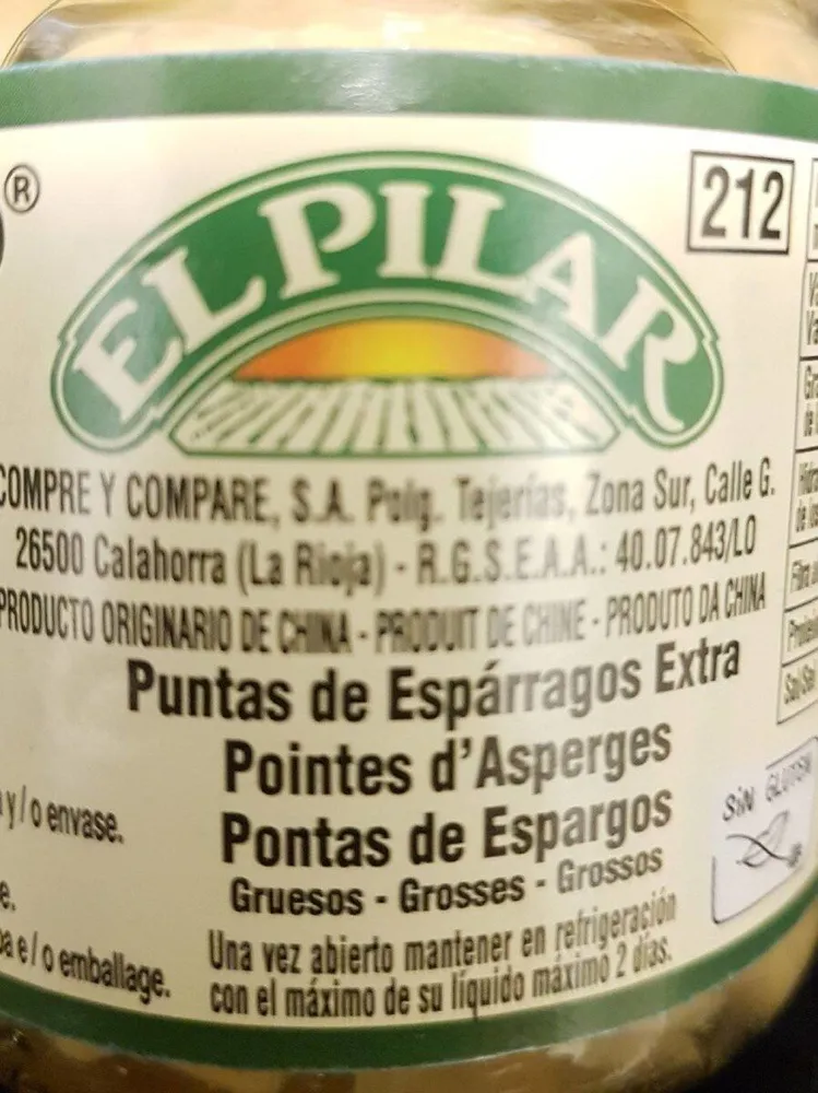 Puntas de espárragos extra