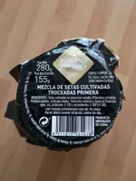 Mezcla de setas cultivadas troceadas primera