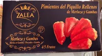 Pimientos de Piquillo Rellenos de Merluza y Gambas