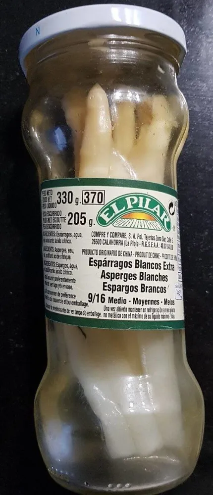 El pilar. Espárragos