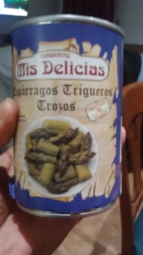 Espárragos trigueros trozos