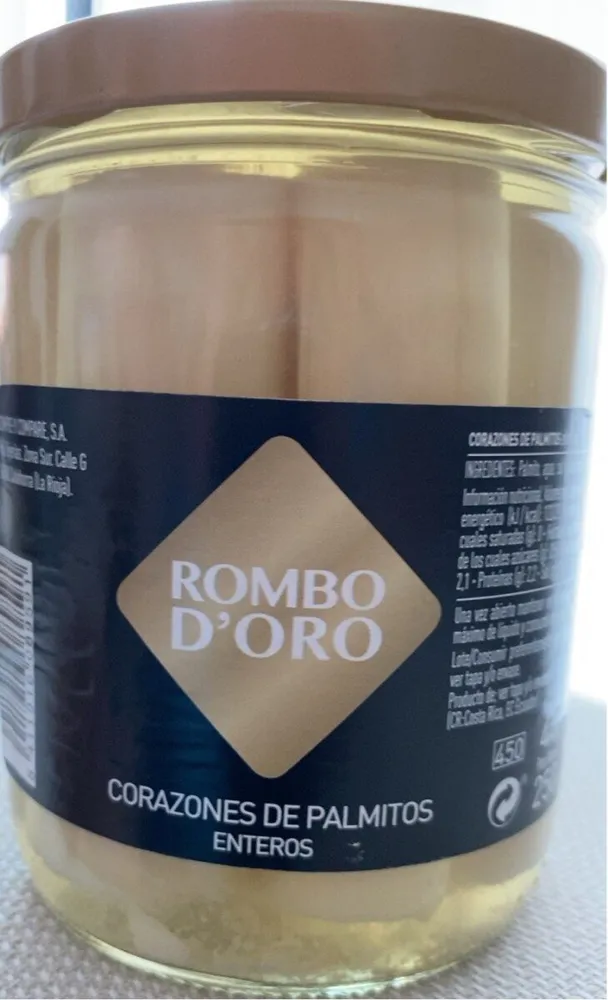 Corazones de palmitos