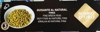 Guisantes al natural